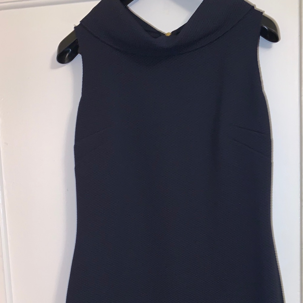 Professional blue dress